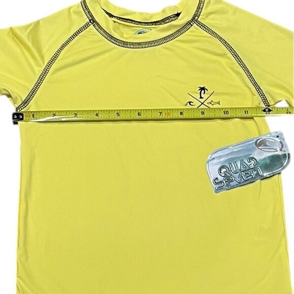 Quad Seven Kids Yellow Rashguard - Picture 6 of 8